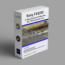 Sony FX3 LUTs box &mdash; S-Log3 and ProRes Raw conversion pack