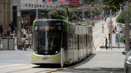 Sony FX6 LUTs after — graded Melbourne tram colour