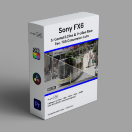 Sony FX6 LUTs box — S-Log3 and ProRes Raw conversion pack